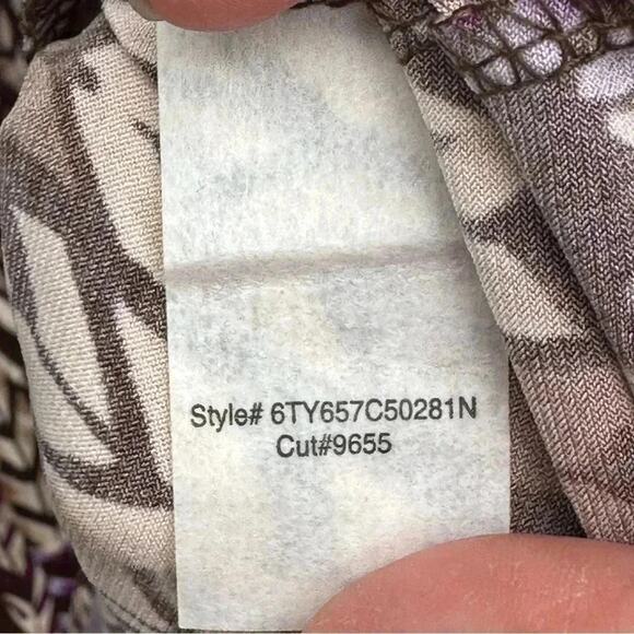 Venezia Bohemian V-Neck Tunic/Minidress Buckle Tie Long w/inset Plus size 18/20 - Picture 5 of 5